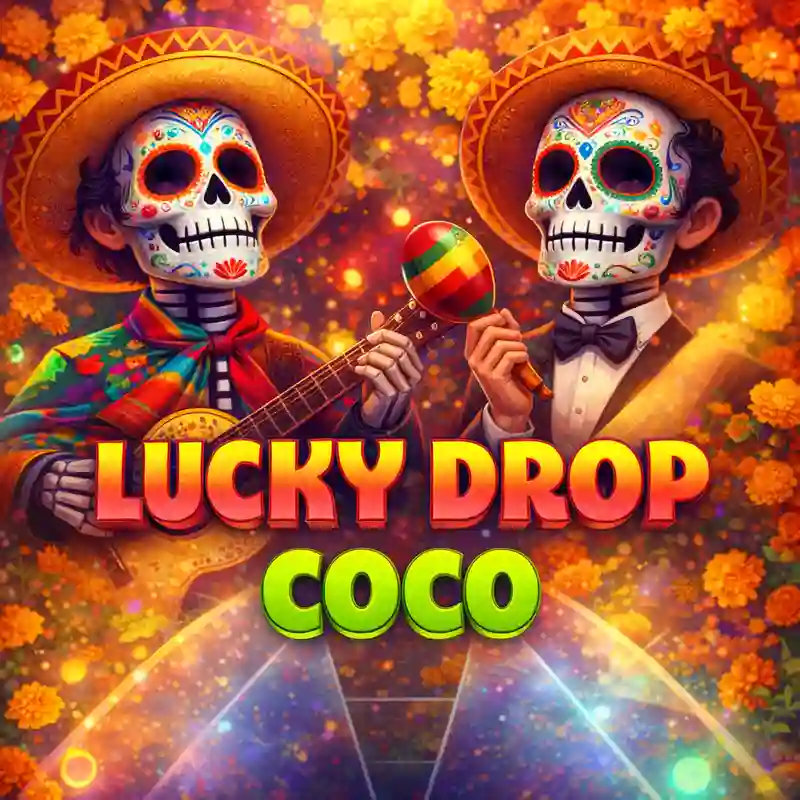 Lucky Drop - Coco Game Logo